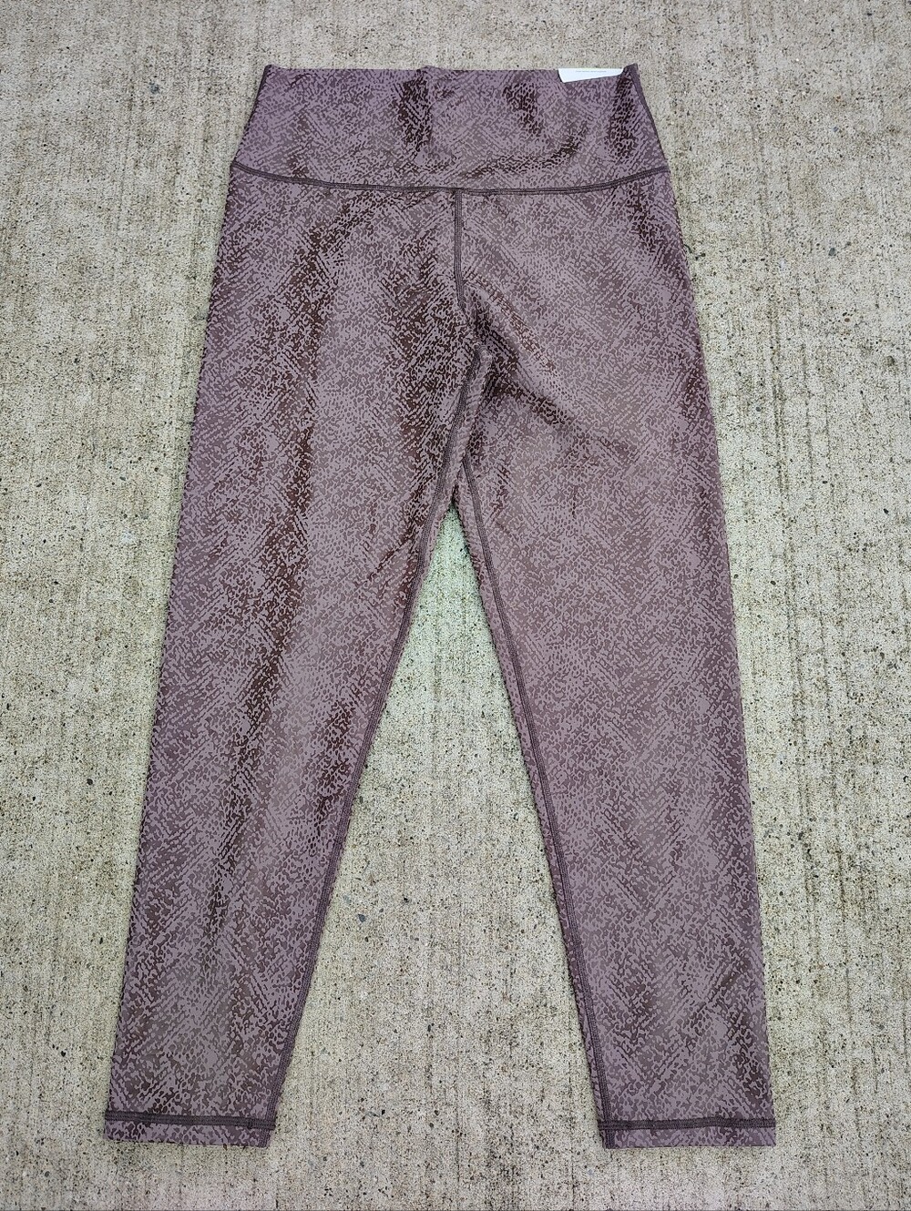 NEW Aerie OFFLINE High Rise Leggings Mauve Brown Animal Print Yoga Pants